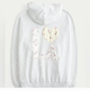 Hollister I Love LA Oversized Hoodie